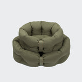 Hundebett LTTL Snoozy Linen-Mix Moss