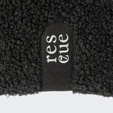 RESC7UE Hundekissen Plush Black