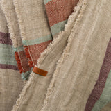 Dog Blanket Linen Stripes