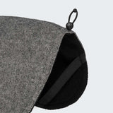 Hundemantel Brooklyn Long Tweed Black