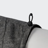Sighthound Coat Brooklyn Long Tweed Black