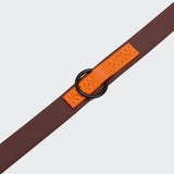 Adjustable Dog Leash BioThane Ipanema Dark Aubergine