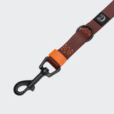Adjustable Dog Leash BioThane Ipanema Dark Aubergine