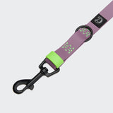 Adjustable Dog Leash BioThane Ipanema Lilac