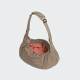 Hundeumhängetasche LTTL Puffer Khaki/Peach