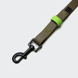 Long Line Dog Leash BioThane Ipanema Olive-Neongreen