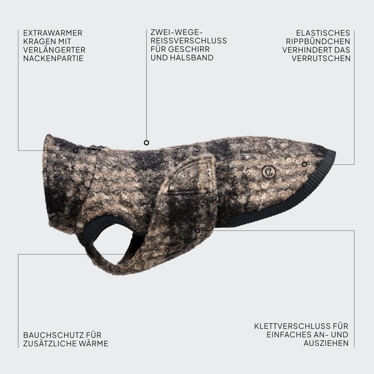 Hundepullover Gotland Tartan
