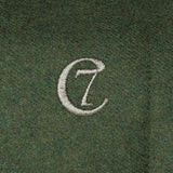 Dachshund Coat Brooklyn Flannel Fern Green