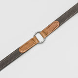 Hundeleine Tivoli Canvas Leder Textil Mix Details