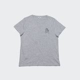 RESC7UE T-Shirt Love Grey Mélange