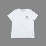 RESC7UE T-Shirt Rainbow White